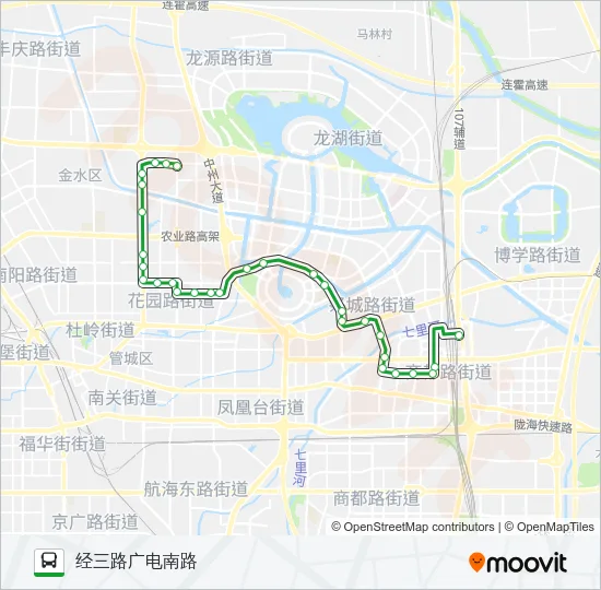 公交47路的线路图
