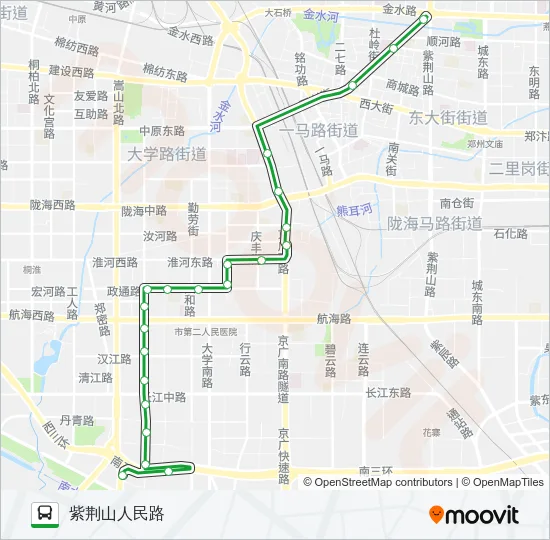 57路 Bus Line Map