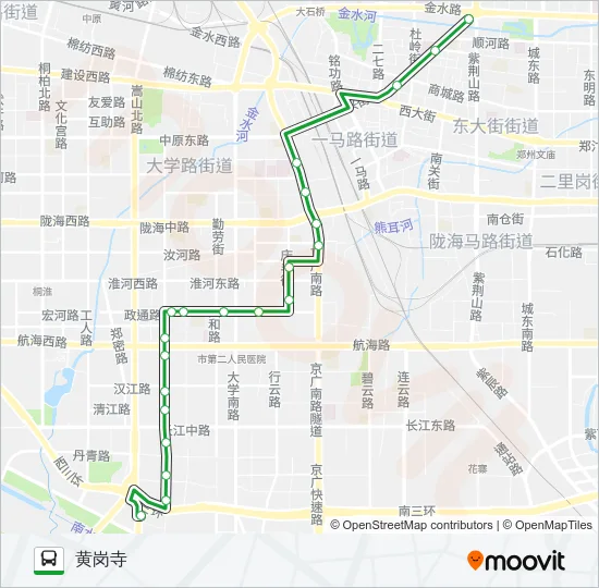 57路 Bus Line Map