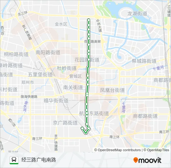 80路 Bus Line Map