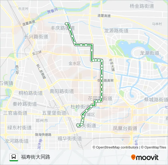 98路 Bus Line Map