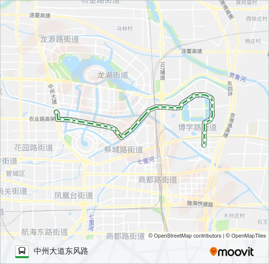 166路 Bus Line Map