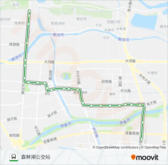 197路 Bus Line Map