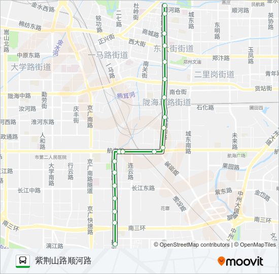 公交269路的线路图