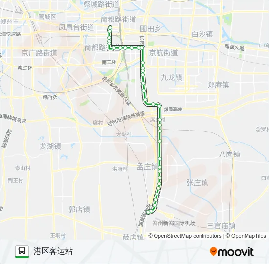 公交600路的线路图
