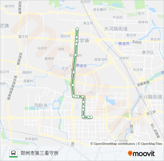 公交271路的线路图