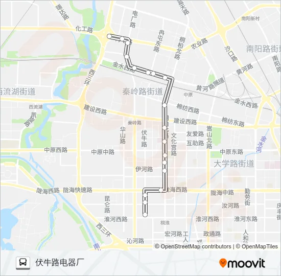 S153路 Bus Line Map