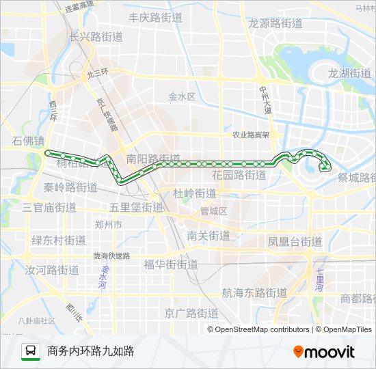 公交23路的线路图