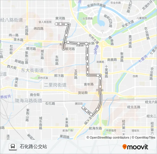 S126路 Bus Line Map