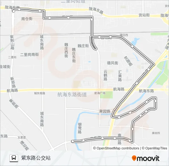 S163路 Bus Line Map