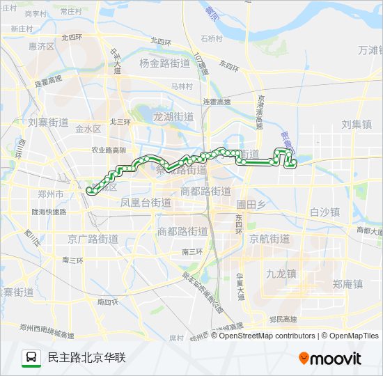 公交312路的线路图