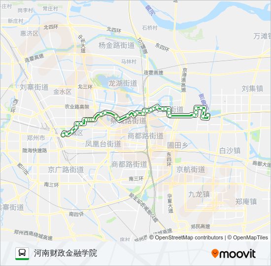 公交312路的线路图