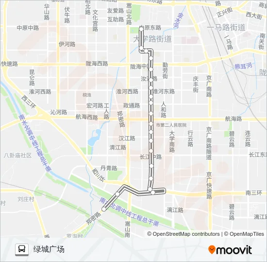 S125路 Bus Line Map