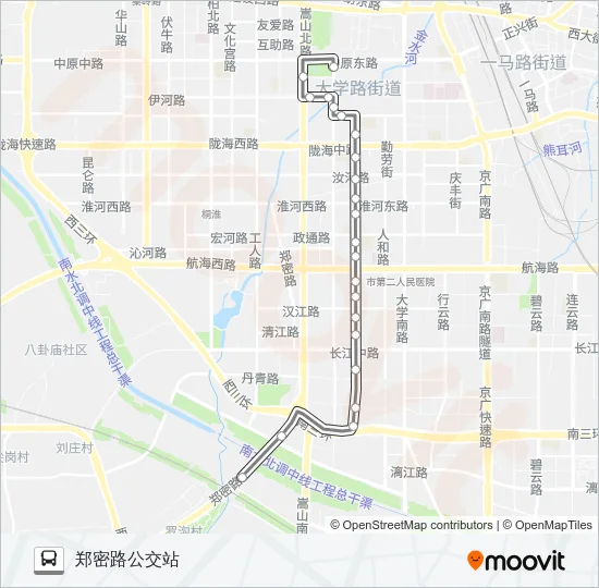 S125路 Bus Line Map