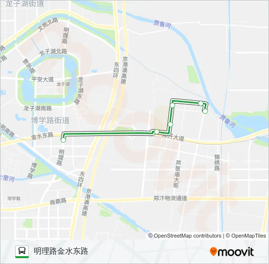 312路区间 Bus Line Map