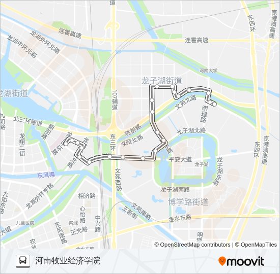公交S137路的线路图