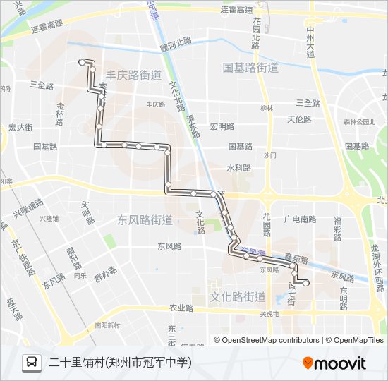 公交S102路的线路图