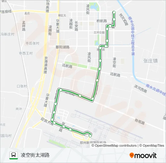 Y636路 Bus Line Map