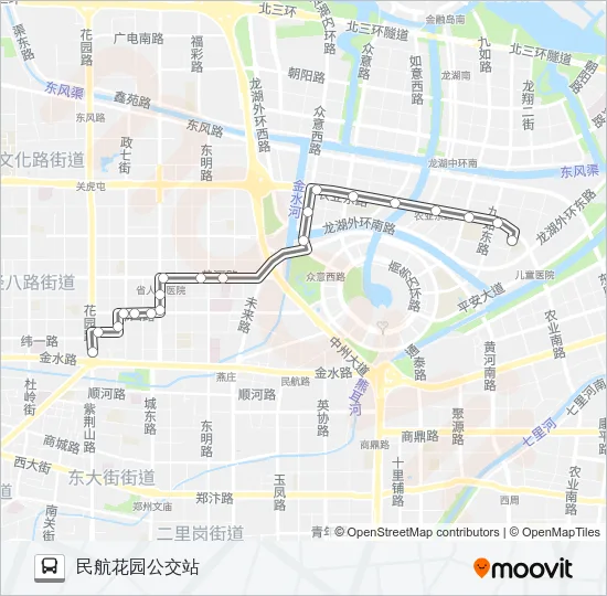 S128路 Bus Line Map