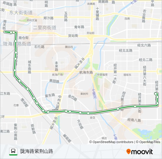 公交292路的线路图