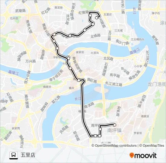 108路 Bus Line Map