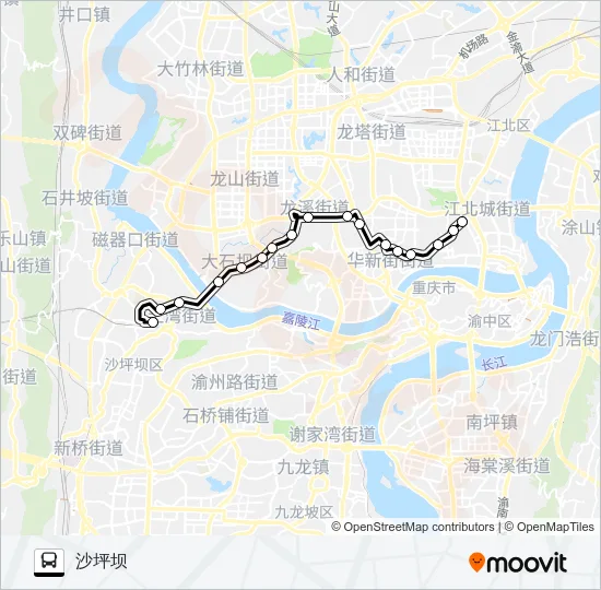 113路 Bus Line Map