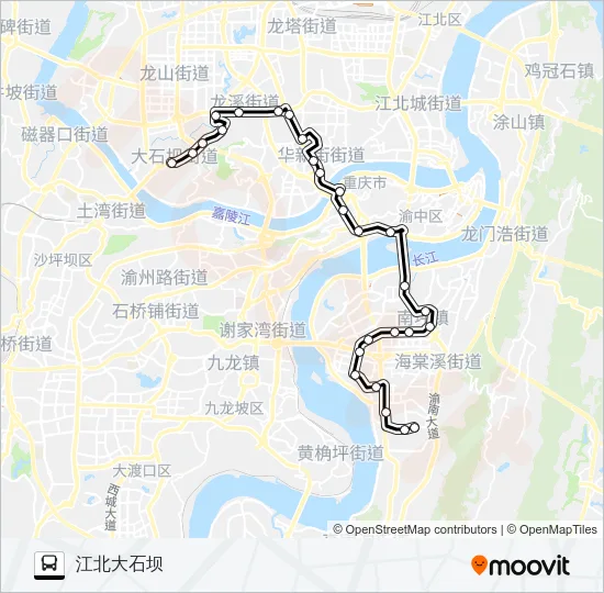 115路 Bus Line Map