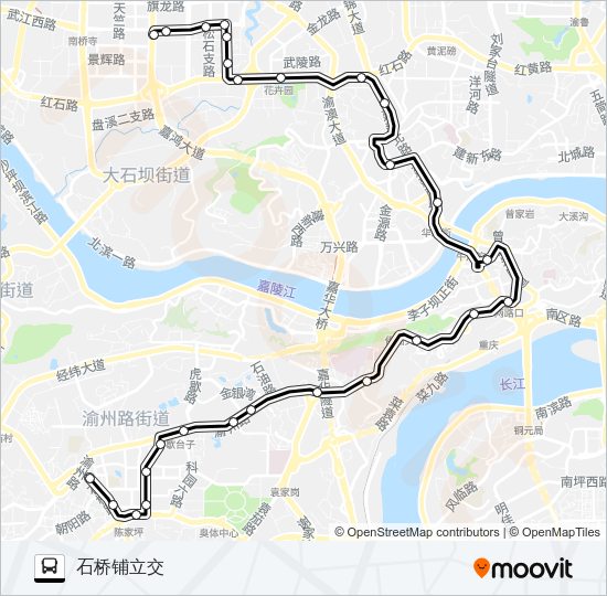 公交118路的线路图