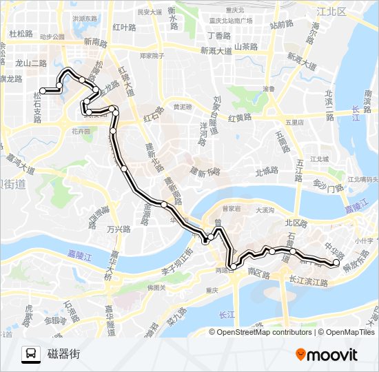 124路 Bus Line Map