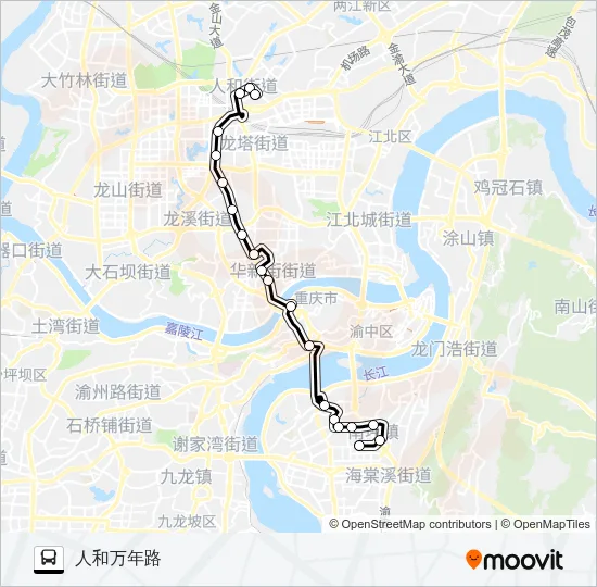 125路 Bus Line Map