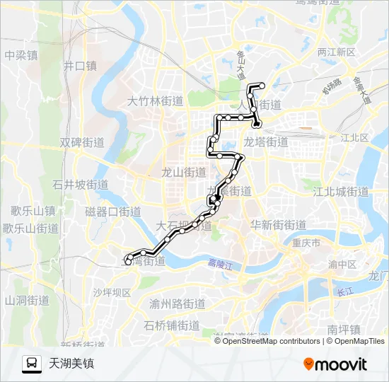 133路 Bus Line Map
