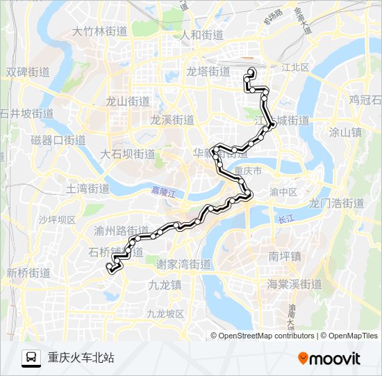 公交138路的线路图