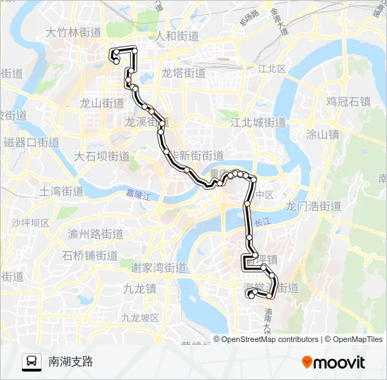 145路 Bus Line Map