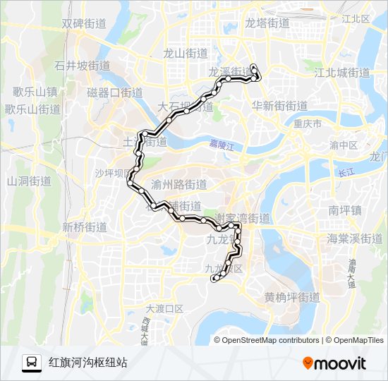 公交148路的线路图