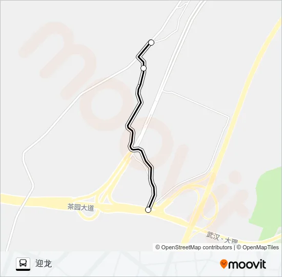 公交155路的线路图