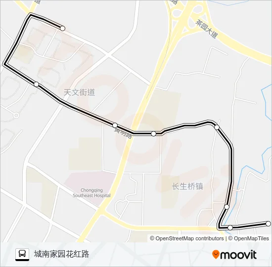 172路 Bus Line Map