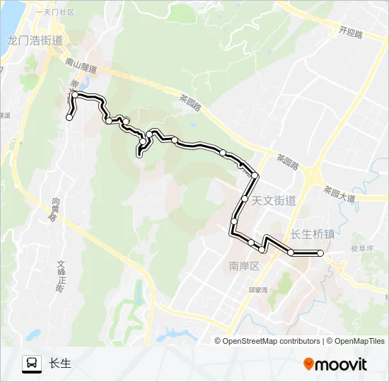 177路 Bus Line Map