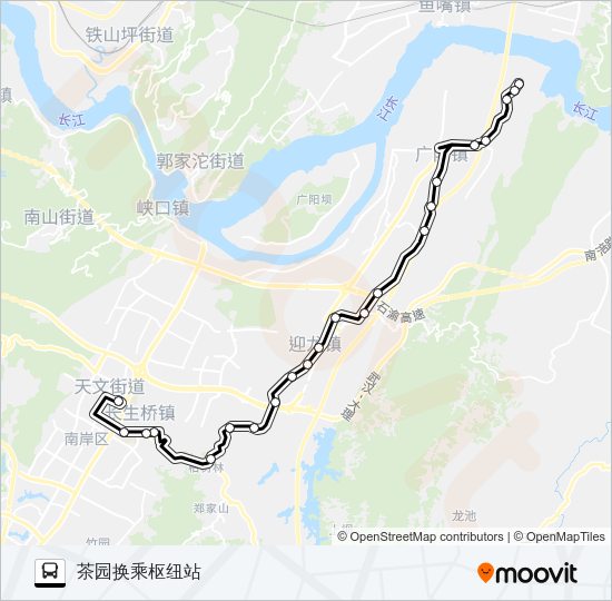 公交179路的线路图