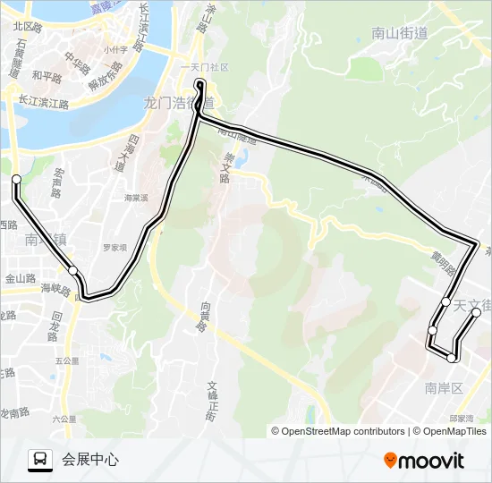 188路 Bus Line Map