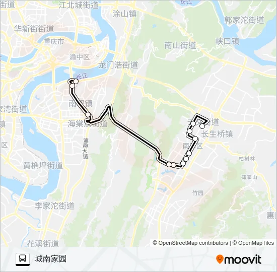 188路 Bus Line Map
