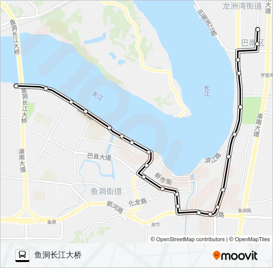 191路 Bus Line Map