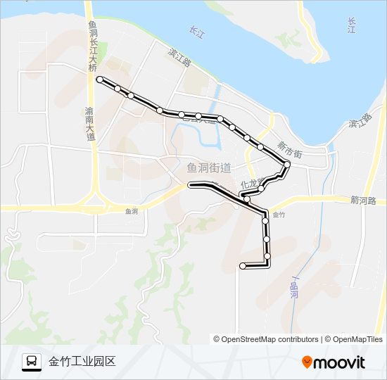 公交192路的线路图
