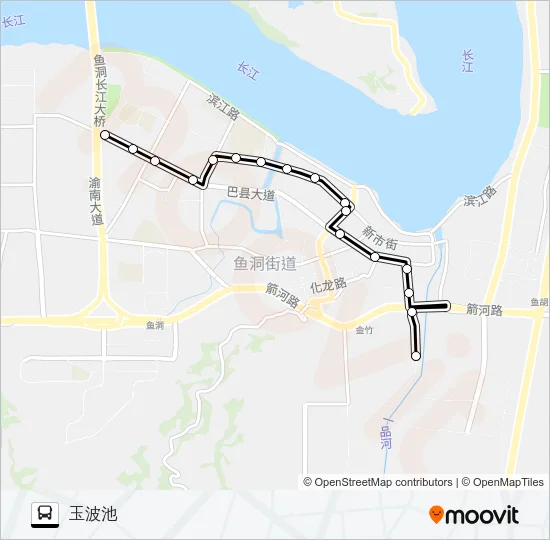193路 Bus Line Map