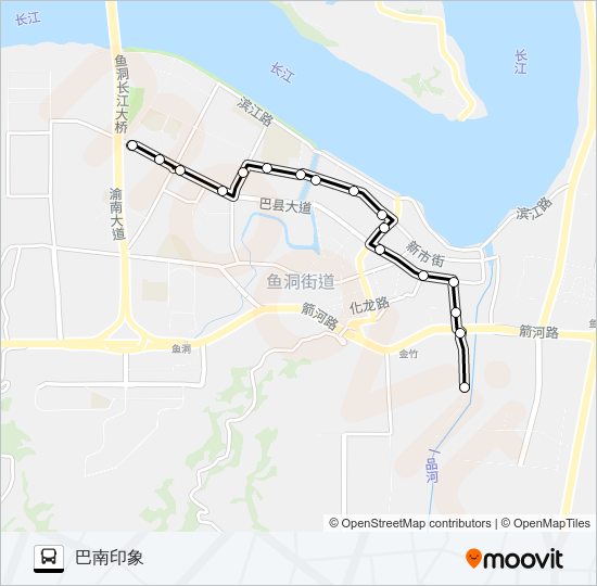 公交193路的线路图