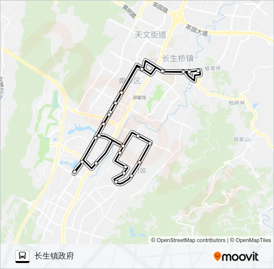 175路环线 Bus Line Map