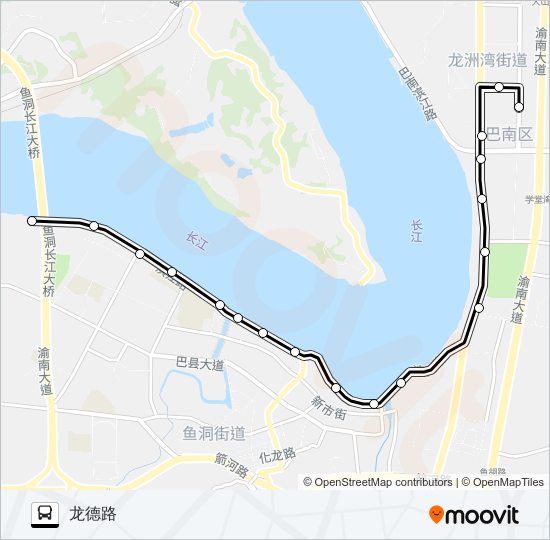 191全滨线 bus Line Map