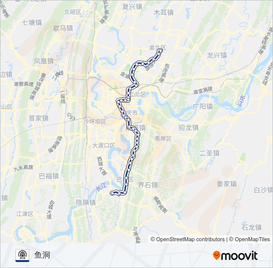 地铁3号路的线路图
