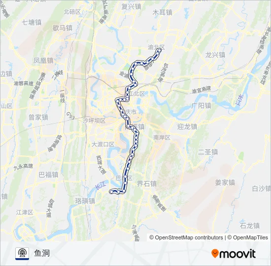 3号线 Metro Line Map