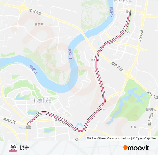 6号线支线(国博线) Metro Line Map