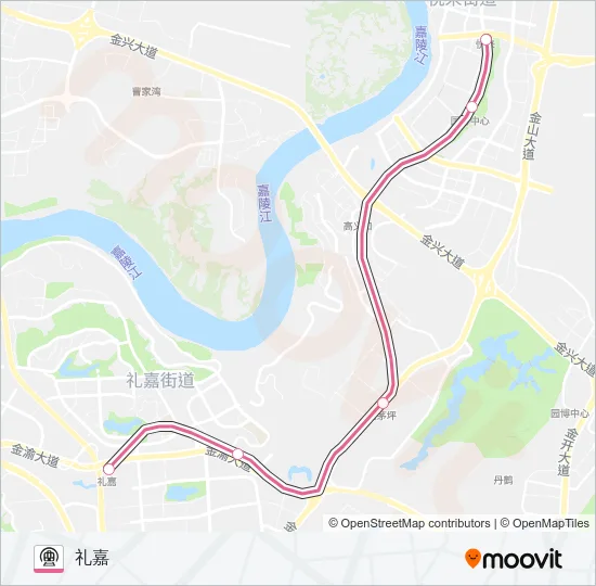 6号线支线(国博线) Metro Line Map